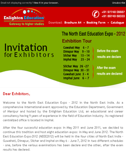 Sample E-Flyer For Enlighten Edu